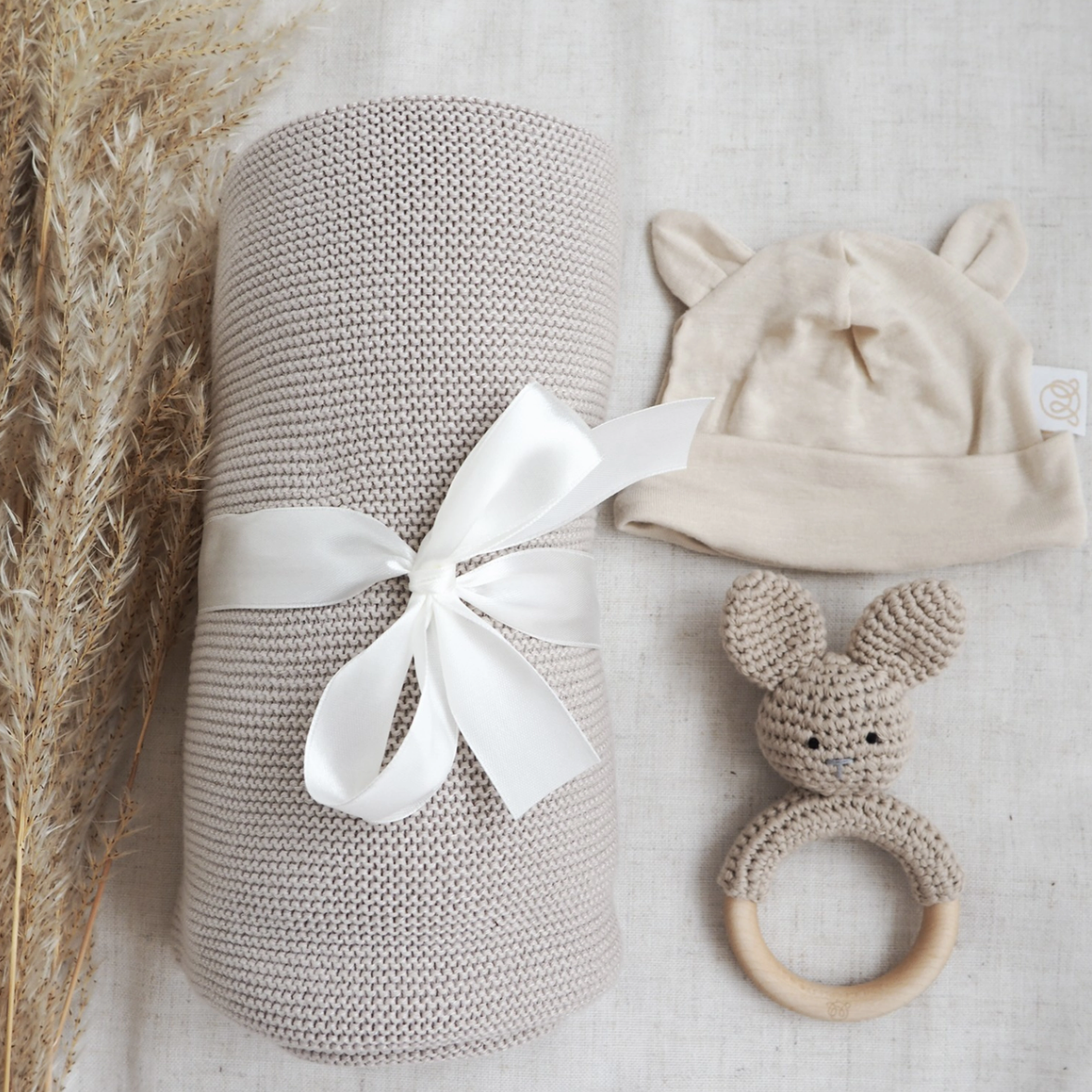 Baby Geschenkset- Beige