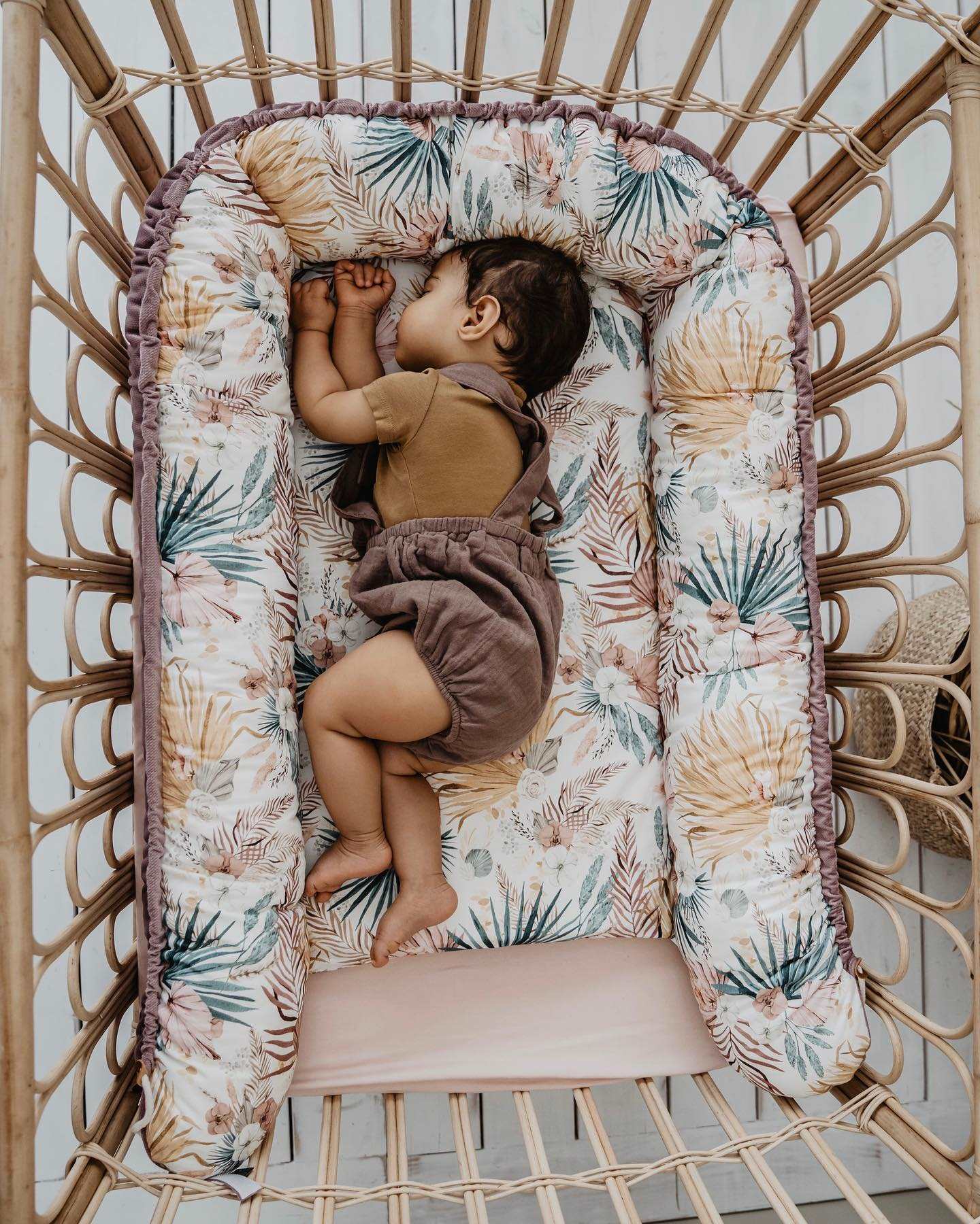Babynest XL - Boho palms