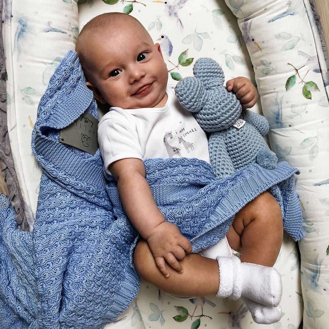 Bamboo Air baby blanket - Pearl