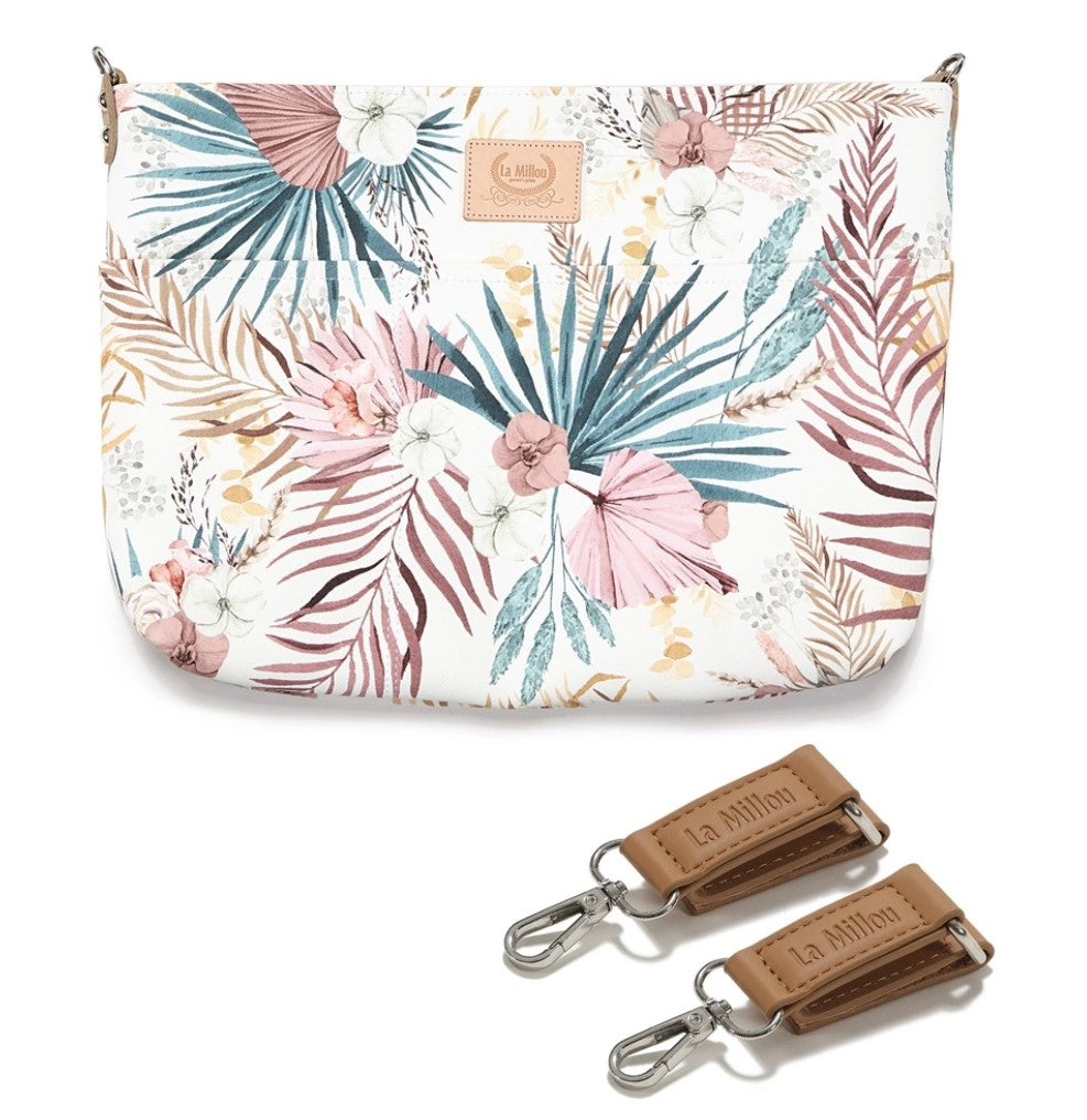 Stroller organizer - Boho palms