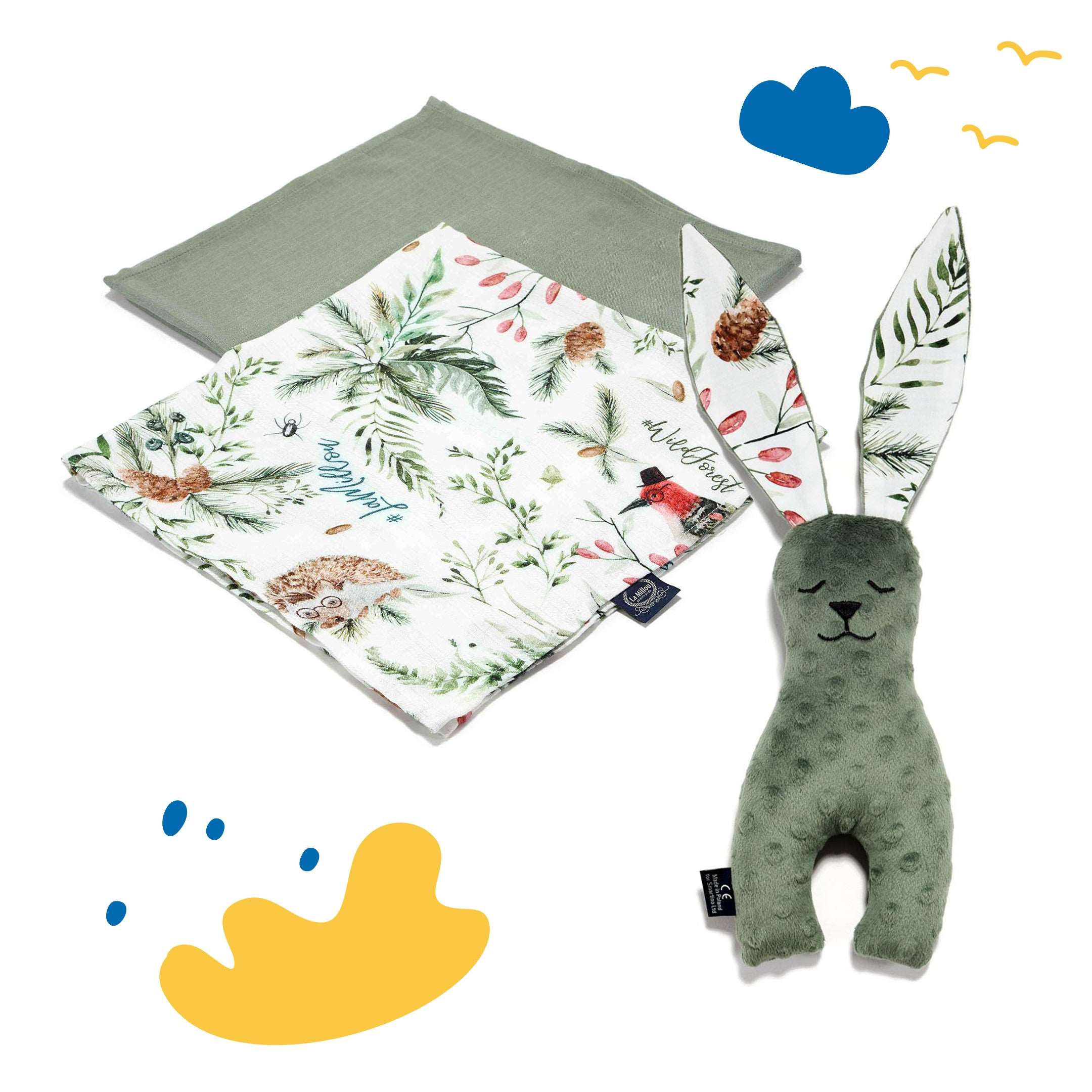 Forest Khaki baby set