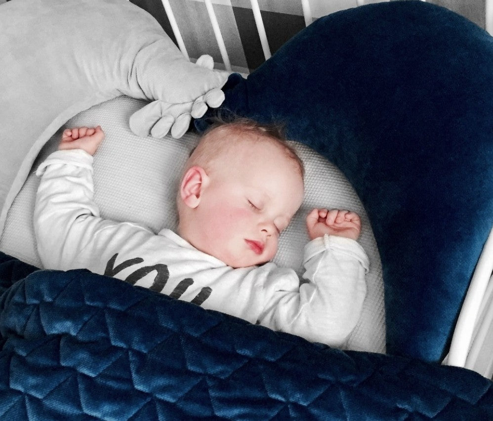 Nursing pillow Chic chick Velvet touch - Royal blue