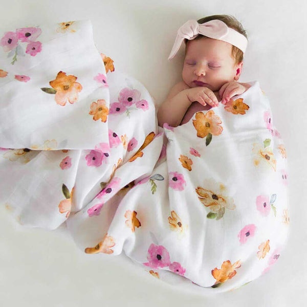 Multi-use swaddle - Poppy