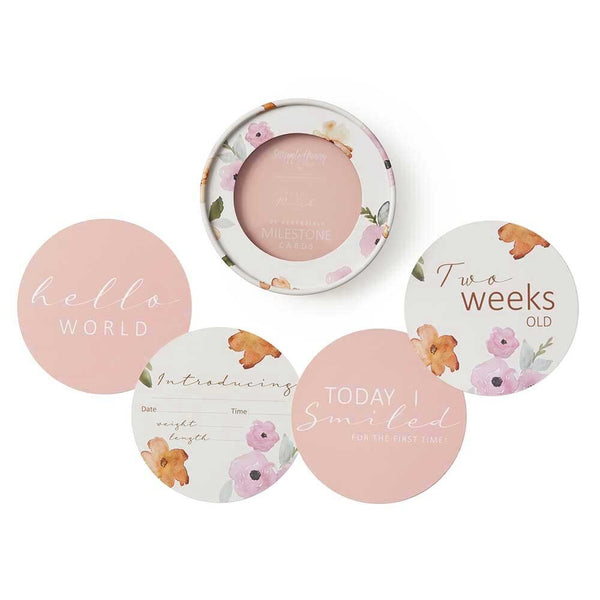 Milestone cards Poppy
