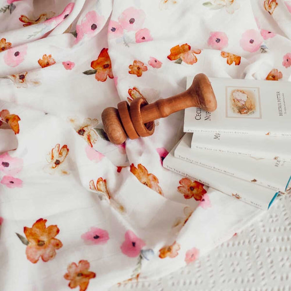 Multi-use swaddle - Poppy