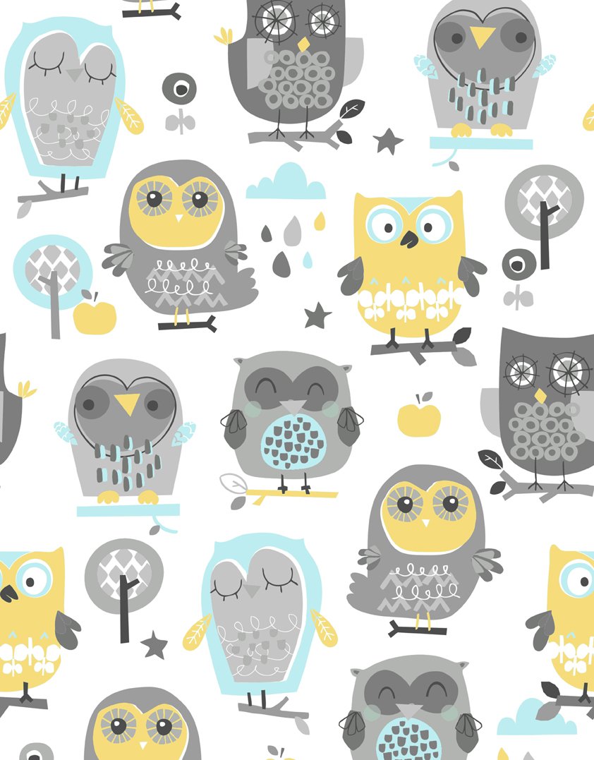 Romer KING car seat cover - Joyful owls - Mamastore