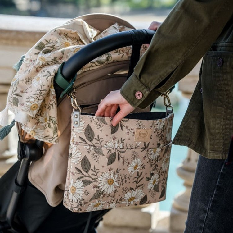 Stroller organizer - Heartbeat beige