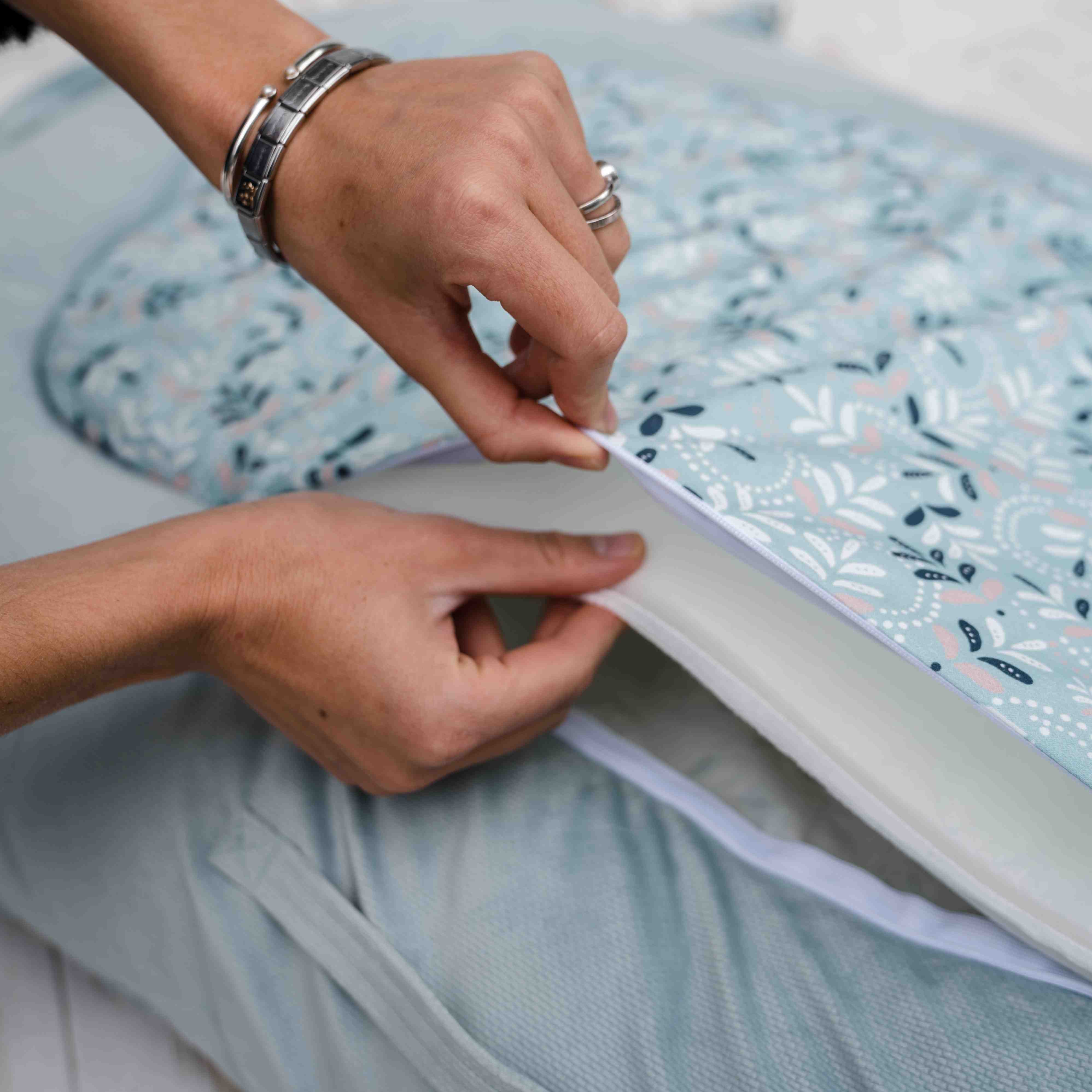 Babynest XL - Boho palms