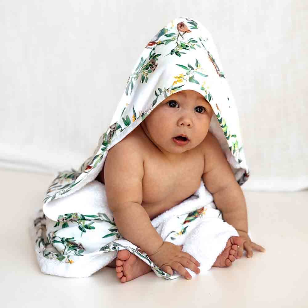 Baby Towel – Eucalyptus