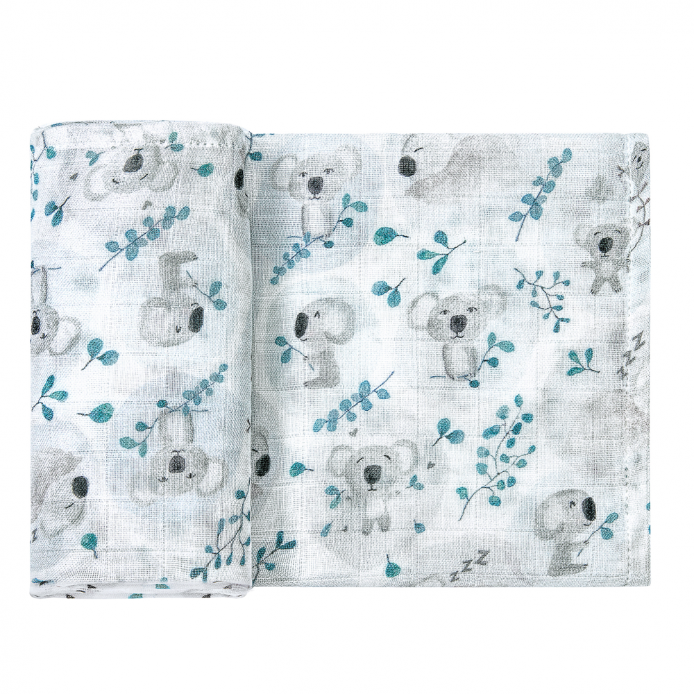 Multi-use bamboo muslin - Koala