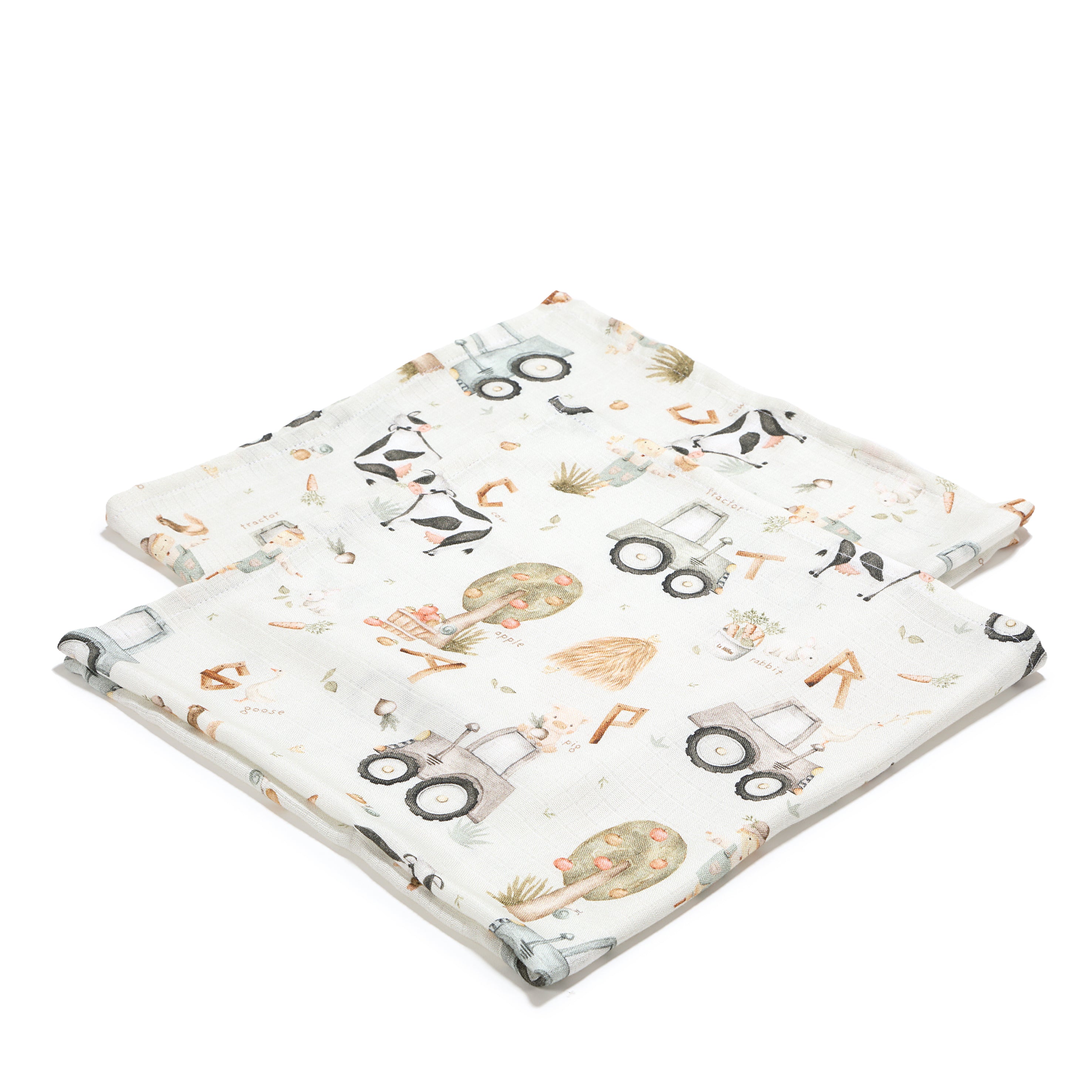 Lange polyvalent de bambou 2-pack - Boho Khaki