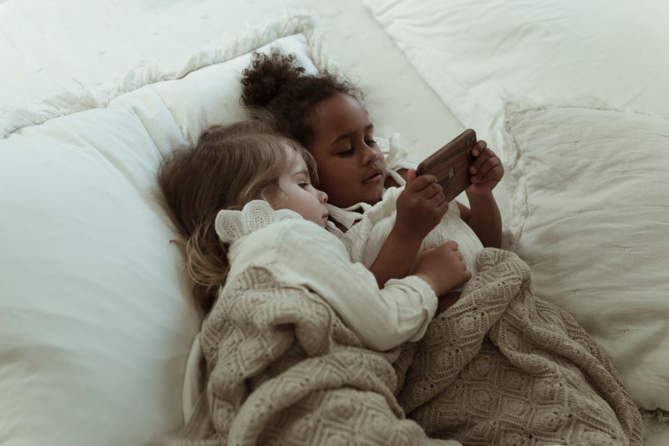 Merino baby blanket - Pearl Beige