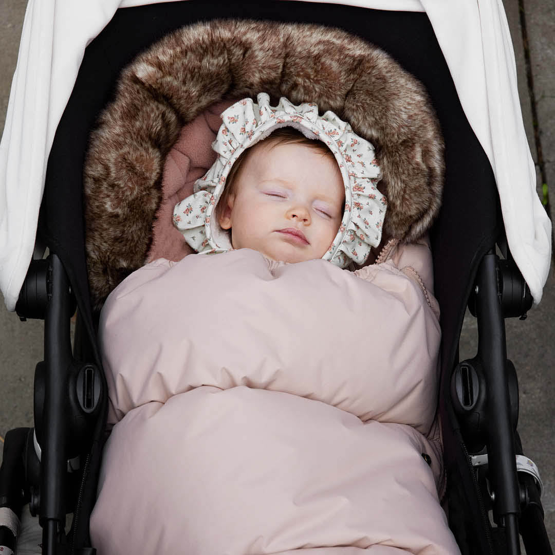 Fusssack Elodie details - Blushing Pink