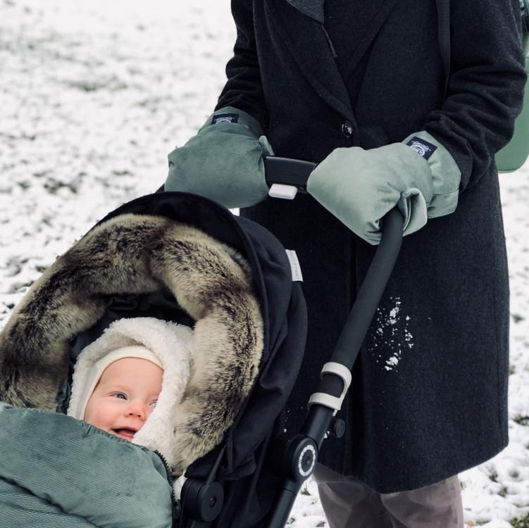 Stroller handmuff - Aspen khaki