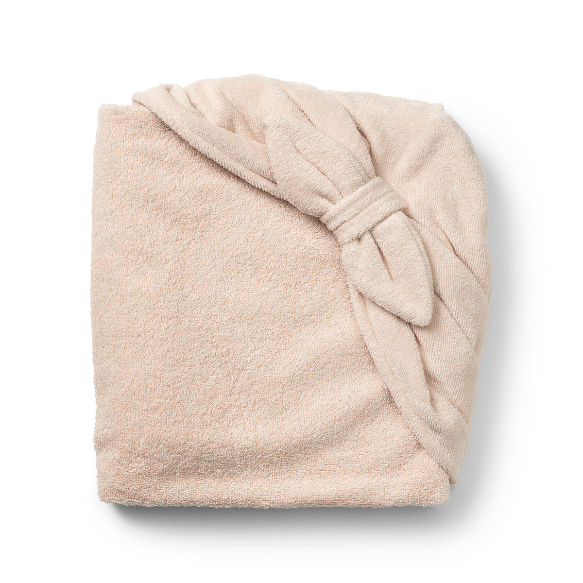 Baby Towel – Powder pink bow