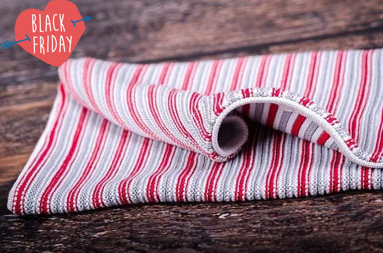 Spring & autumn blanket - Red&Grey - Mamastore