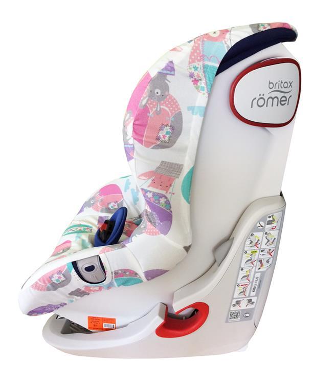 Romer KING car seat cover - Joyful owls - Mamastore