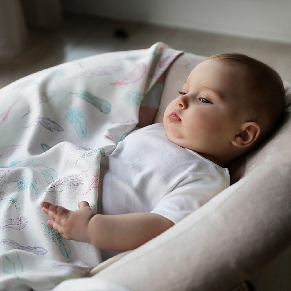 Bamboo light blanket - Ocean friends