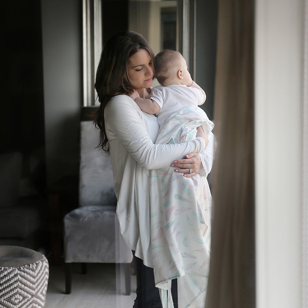 Bamboo light blanket - Ocean friends