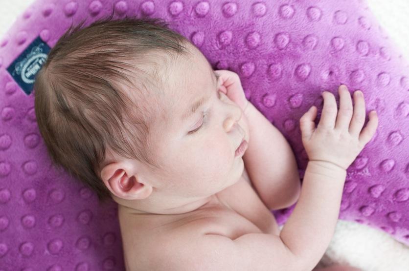 Nursing pillow Chic chick Velvet touch - Grey - Mamastore