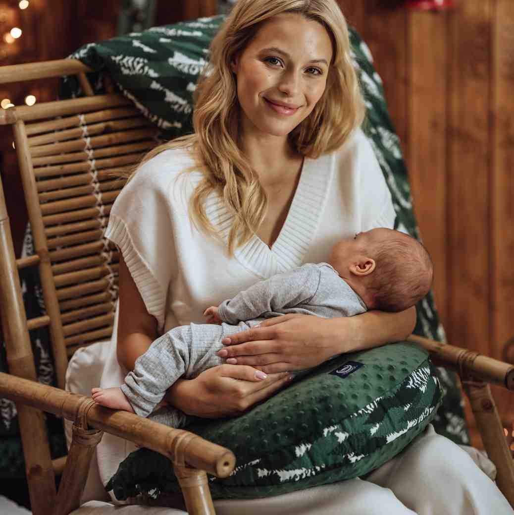 Nursing pillow Chic chick Velvet touch - Royal blue