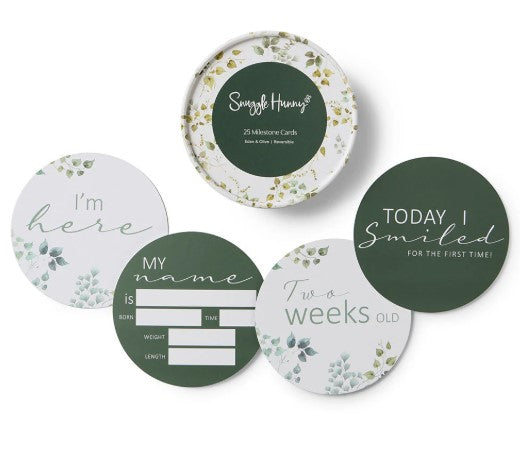 Milestone cards Eden&Olive