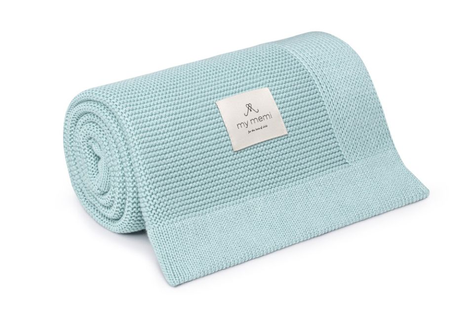 Bambus Babydecke - Vintage mint classic