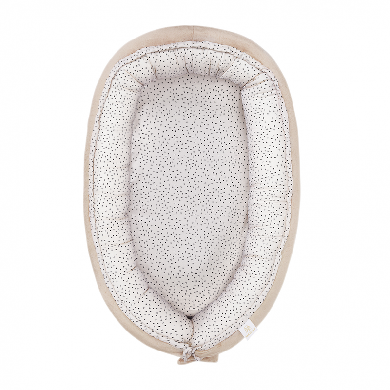 PREMIUM Babynest - Stone beige