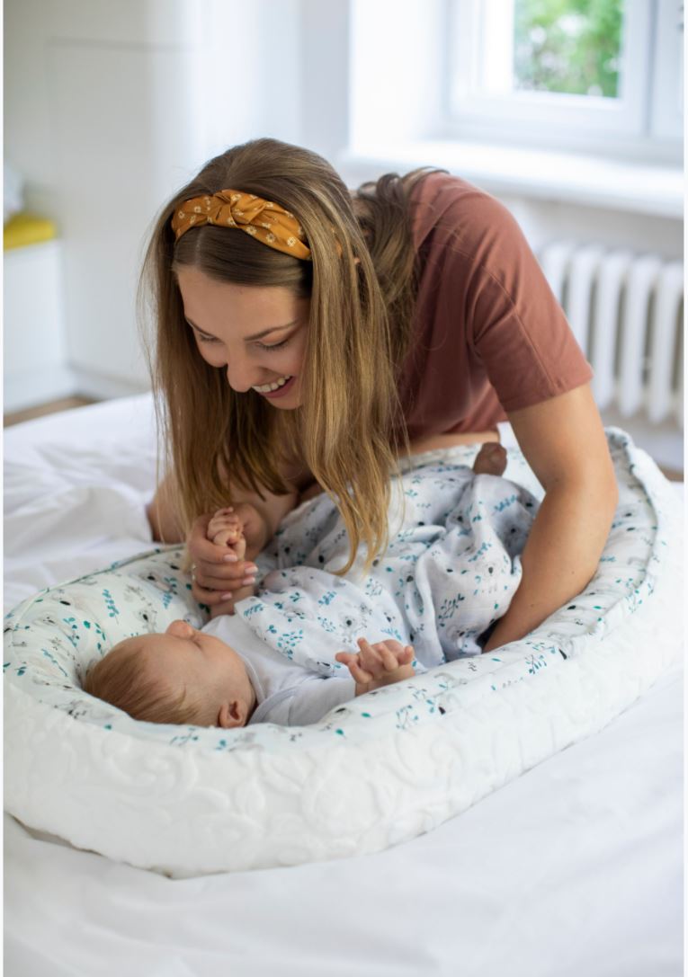PREMIUM Babynest - Koala Silver