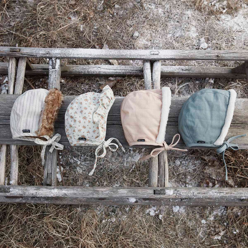 Winter bonnet - Blushing Pink