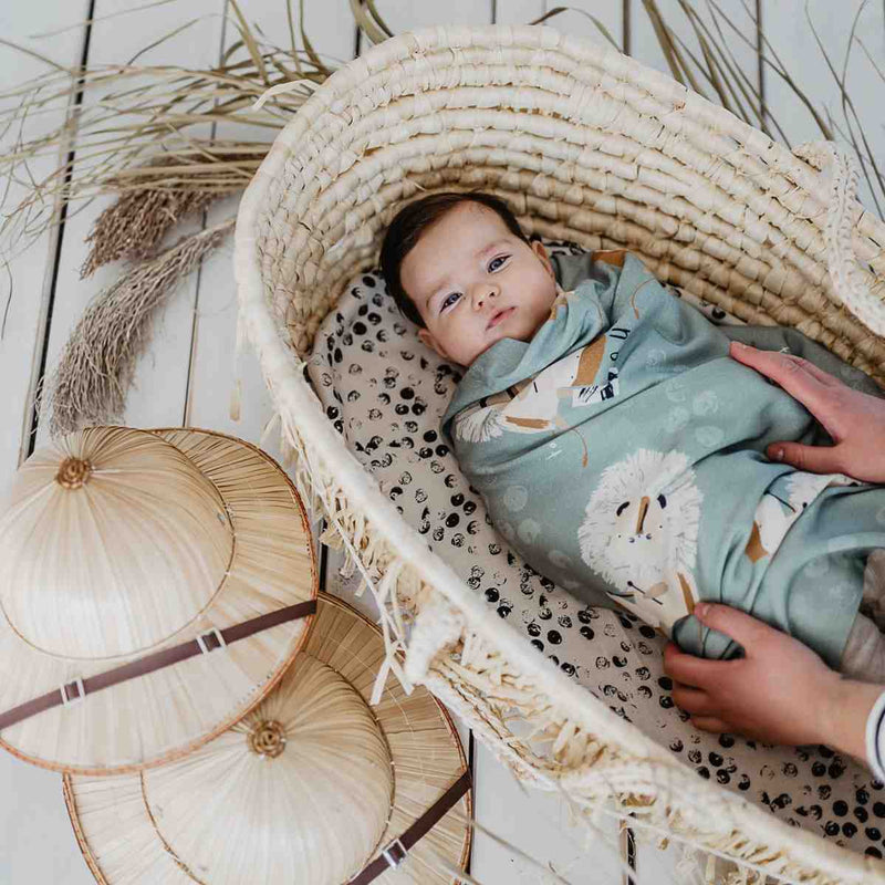 Lange d’emmaillotage en bambou - Boho palms 