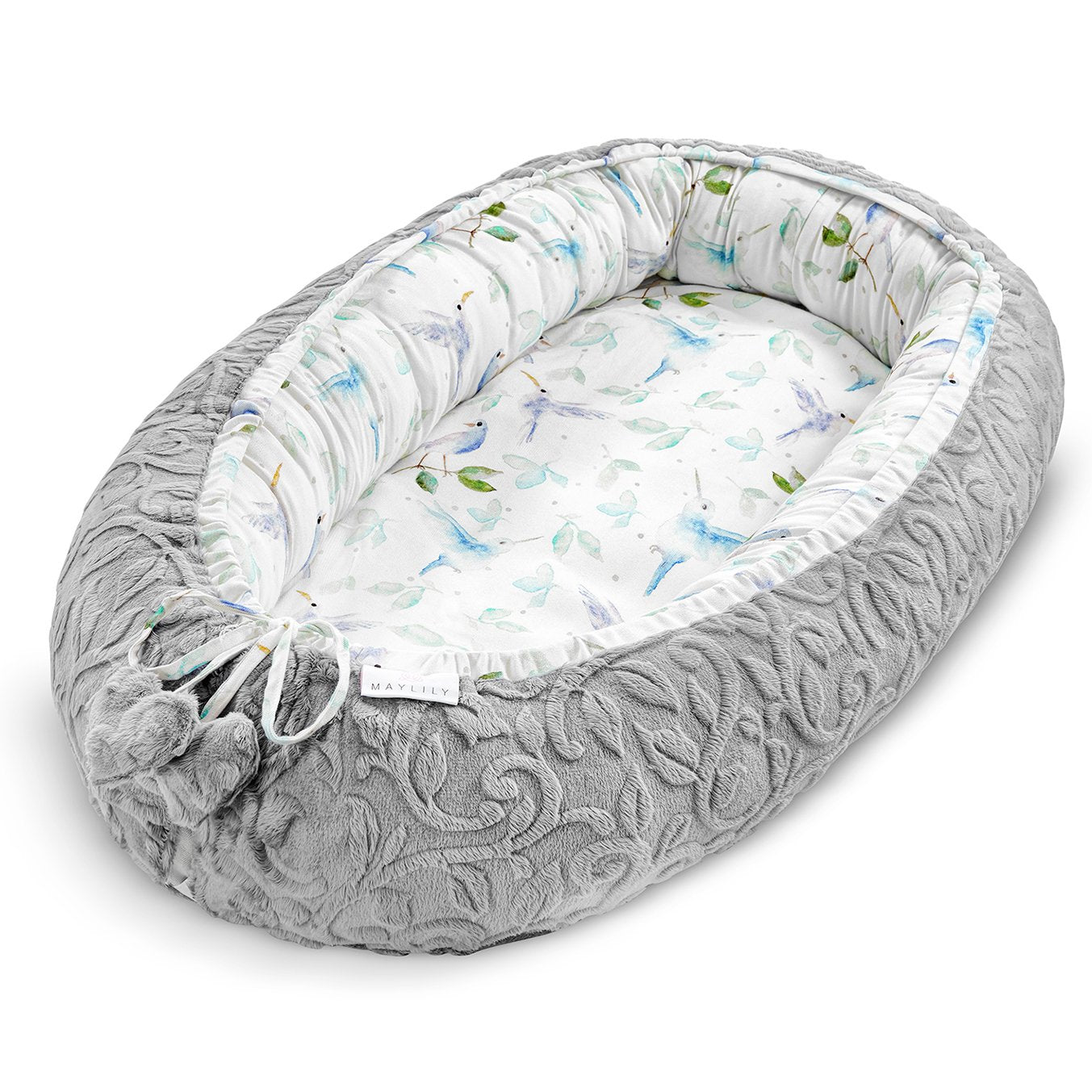 PREMIUM Babynest - Heavenly birds