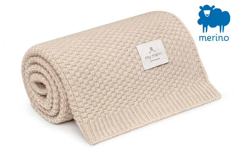 Merino Wool Blanket 160x200cm – BAMBOSHE