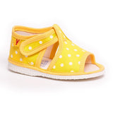 Slippers - Sunshine dots with open front - Mamastore