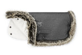 Stroller handmuff - Elegant light grey - Mamastore