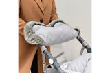 Stroller handmuff - Elegant white