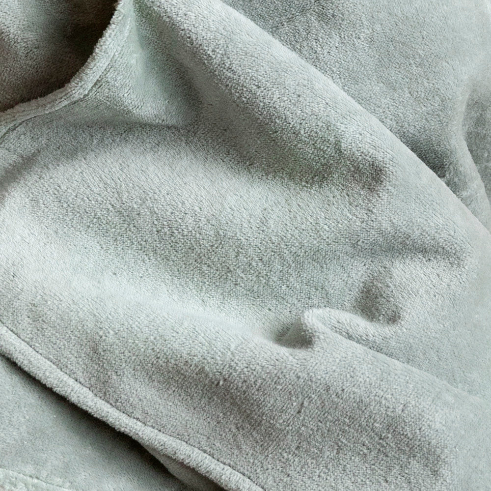 Baby Towel – Mineral green bunny