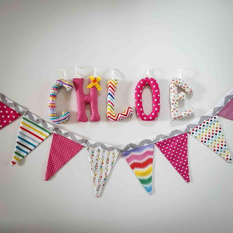 Nursery decoration - Colorful flag banner - Mamastore
