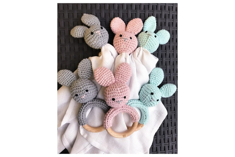 Comfort toy - Bunny babyblue - Mamastore